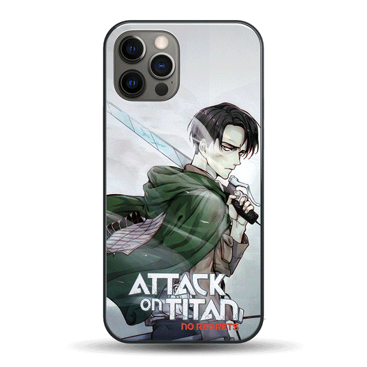 Levi Ackerman Attack On Titan LED Case for iPhone