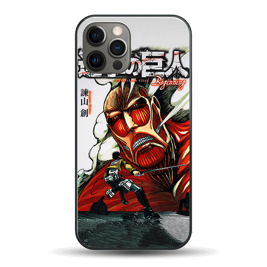 Attack On Titan Design 40 LED Case for iPhone