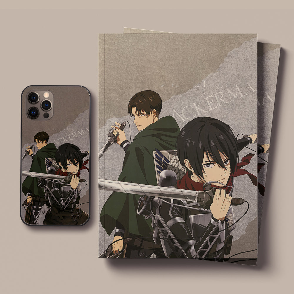 Levi Ackerman AOT LED Case for iPhone