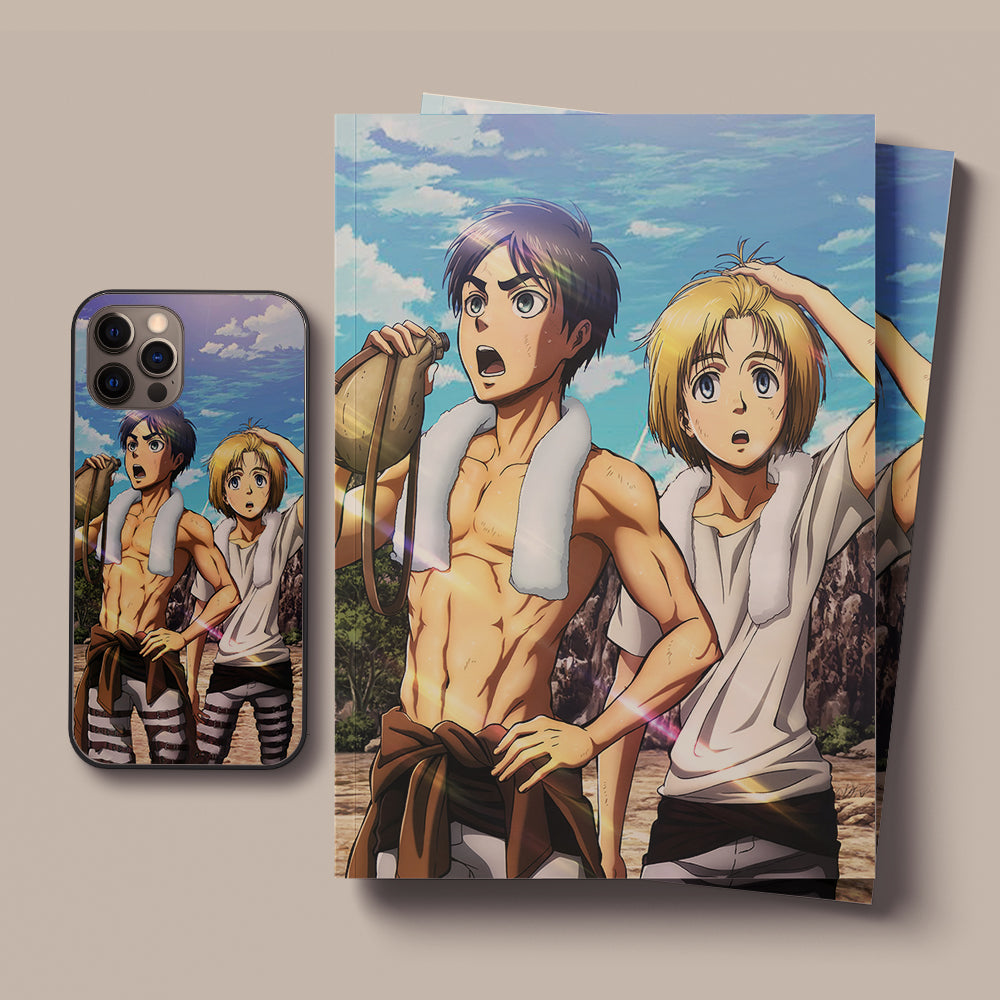 Attack on Titan Trio LED Case for iPhone