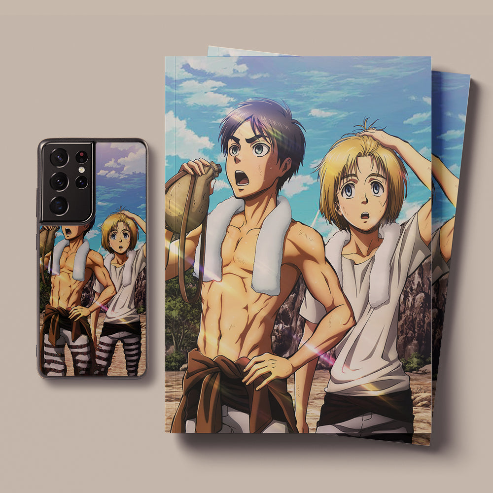 Attack on Titan Trio LED Case for Samsung