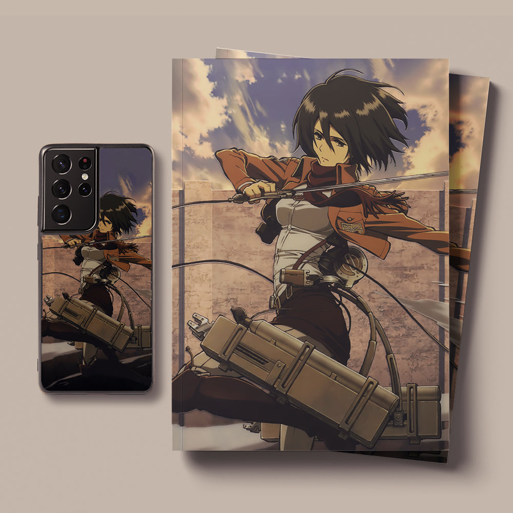 Mikasa Attack onTitan LED Case for Samsung