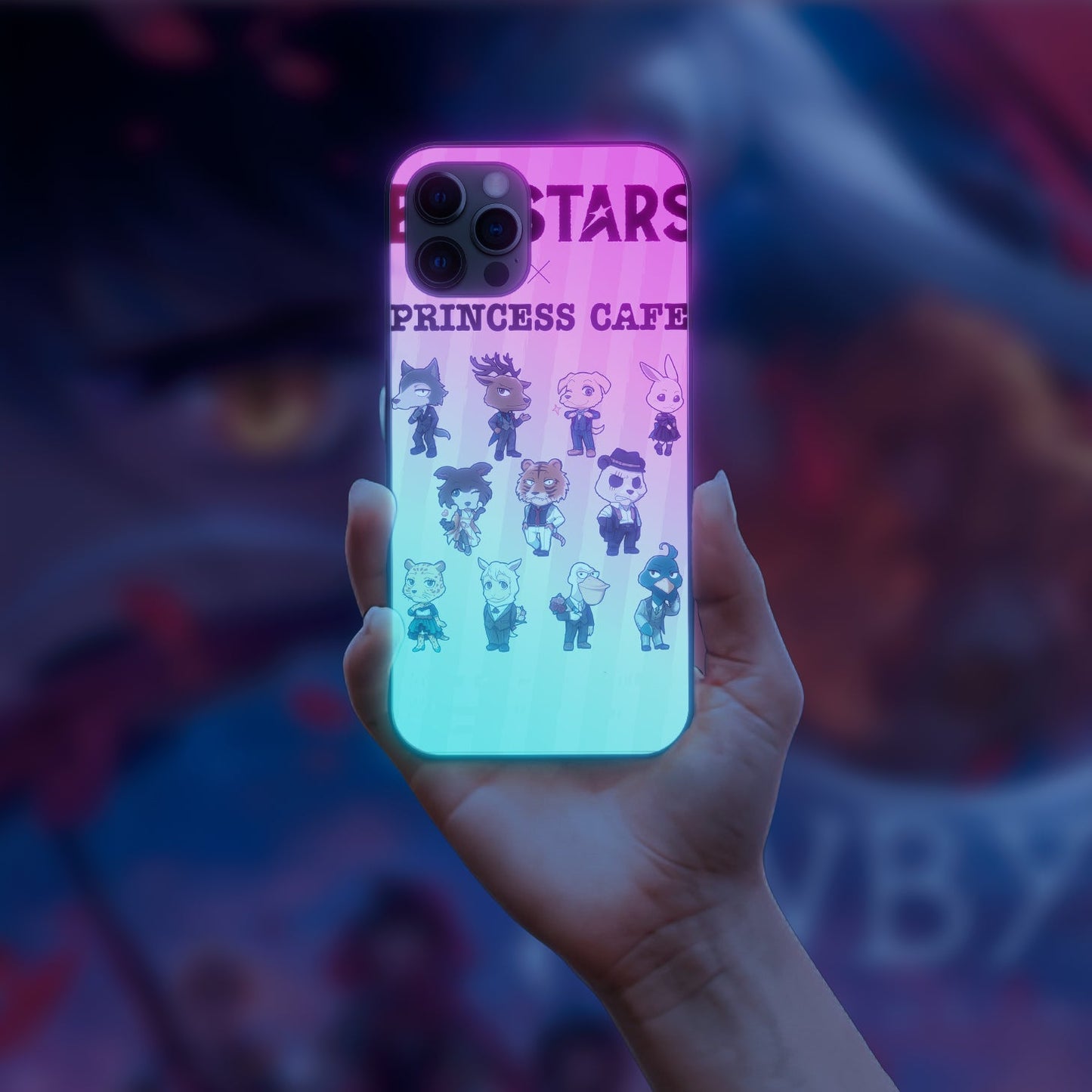 BEASTARS Move your body LED Case for iPhone