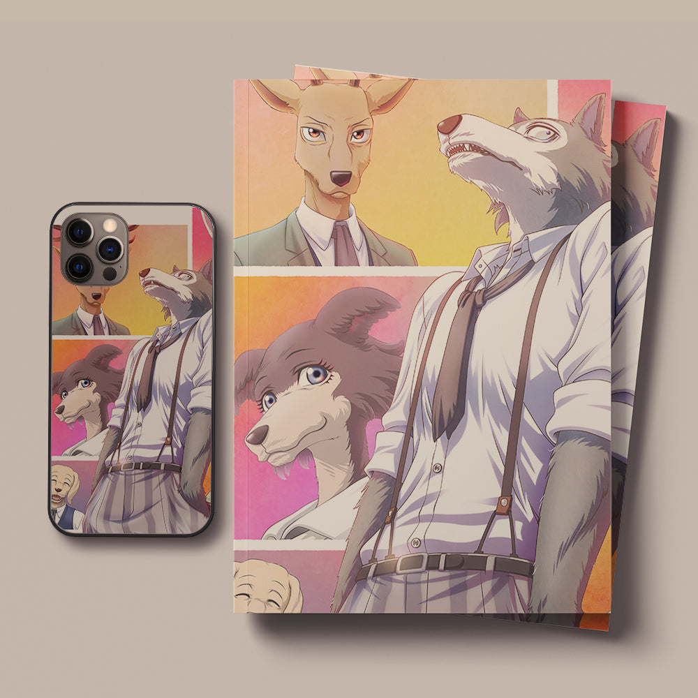 Beastars legoshi LED Case for iPhone