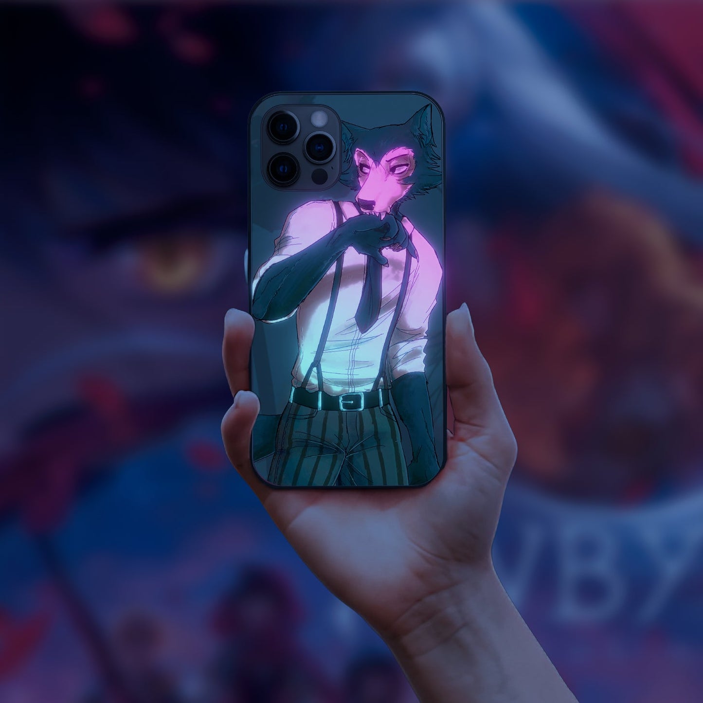 BEASTARS Team Haru LED Case for iPhone