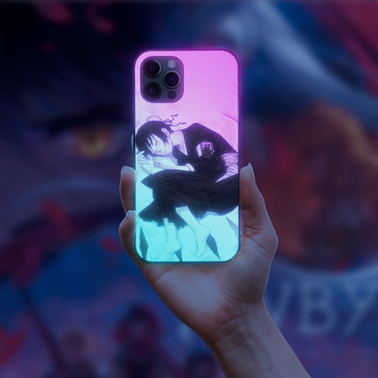 Bleach Dancing with Snowwhite LED Case for iPhone