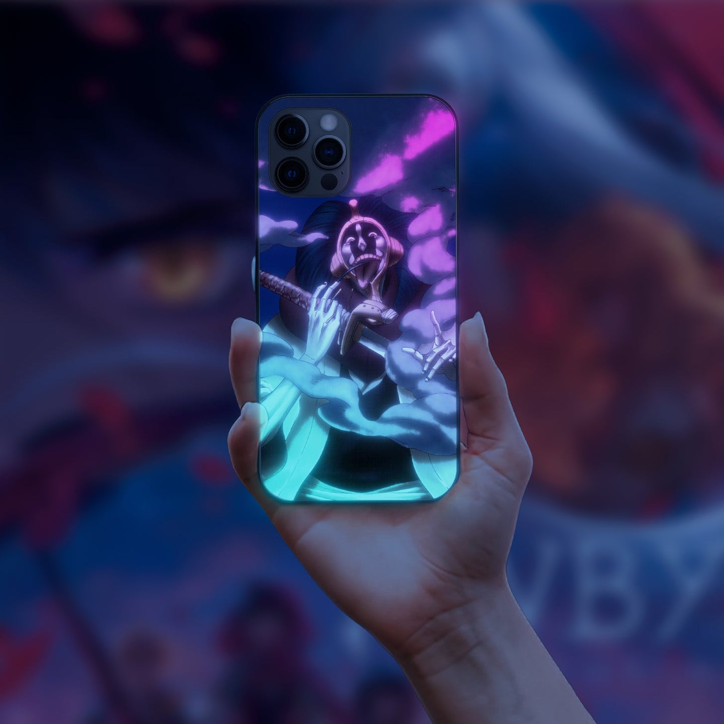 Bleach Final Getsuga Tenshou LED Case for iPhone