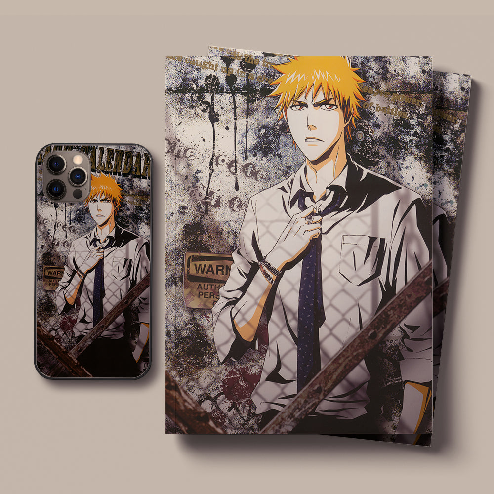 Bleach Kurosaki Isshin LED Case for iPhone