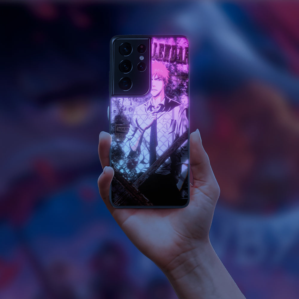 Bleach Kurosaki Isshin LED Case for Samsung