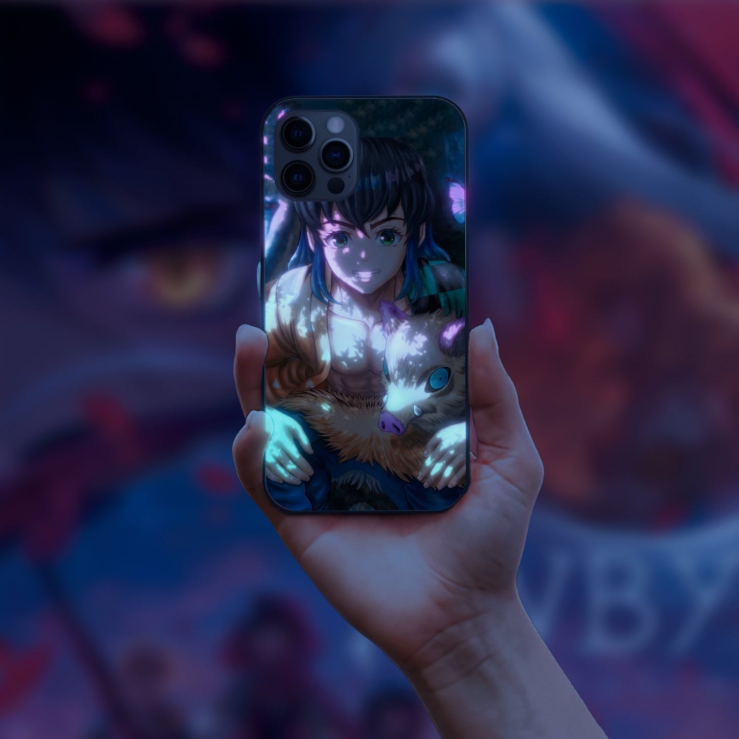 Demon Slayer - Tomioka Giyuu LED Case for iPhone