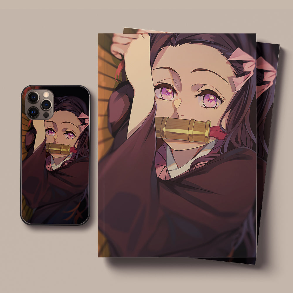 Demon Slayer Kimetsu no Yaiba Protect LED Case for iPhone