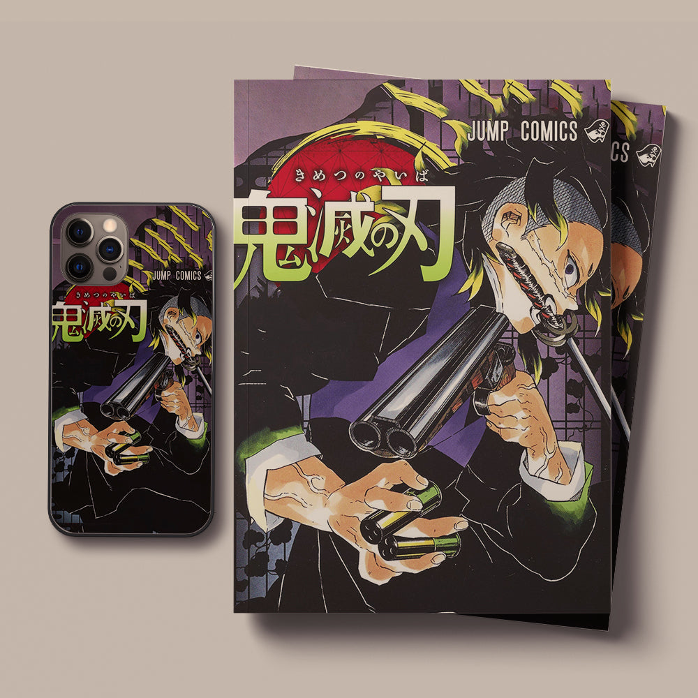 Demon Slayer Rengoku Vs Akaza LED Case for iPhone