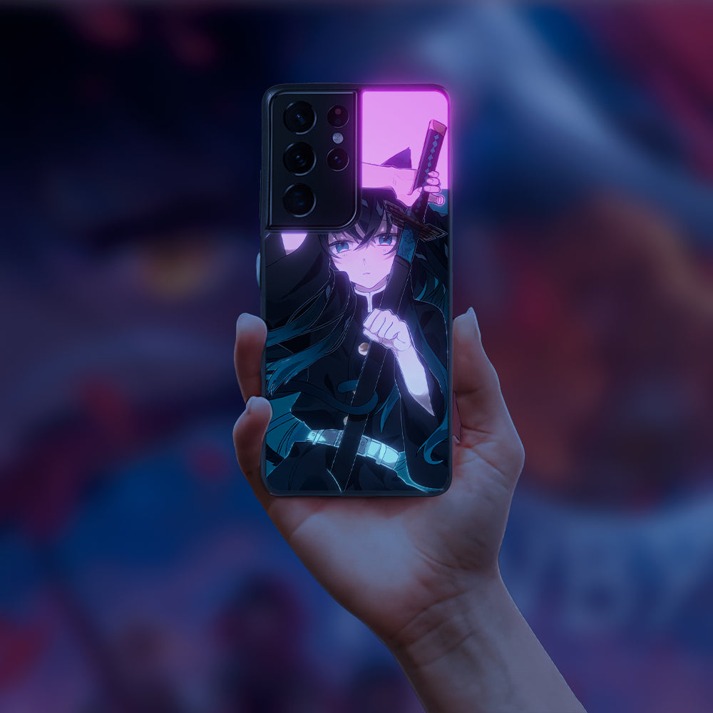 Demon Slayer Tomioka Giy LED Case for Samsung