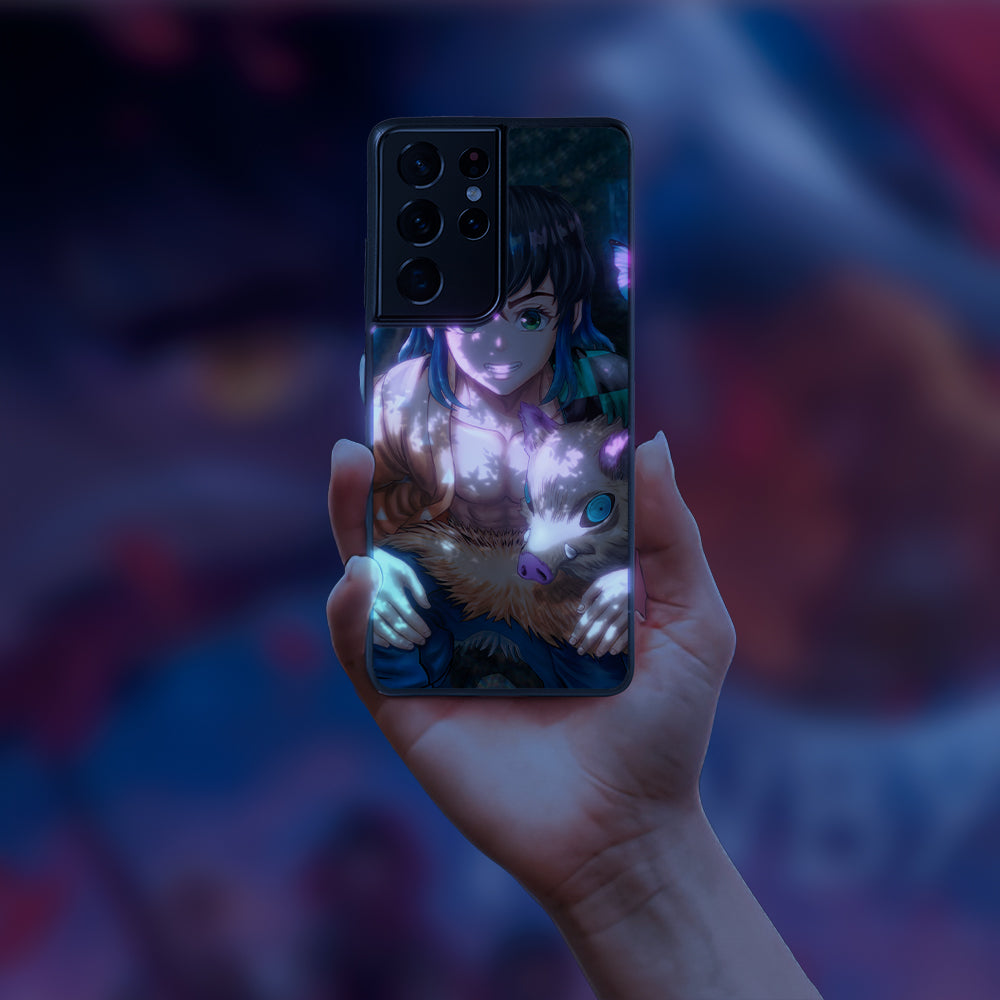 Demon Slayer Tomioka Giyuu LED Case for Samsung