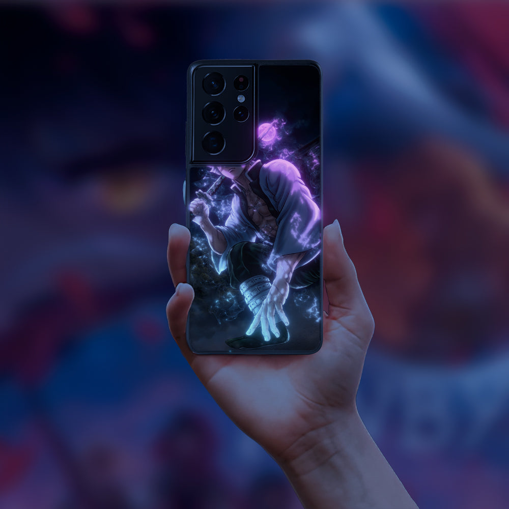 Demon Slayer Fighting LED Case for Samsung