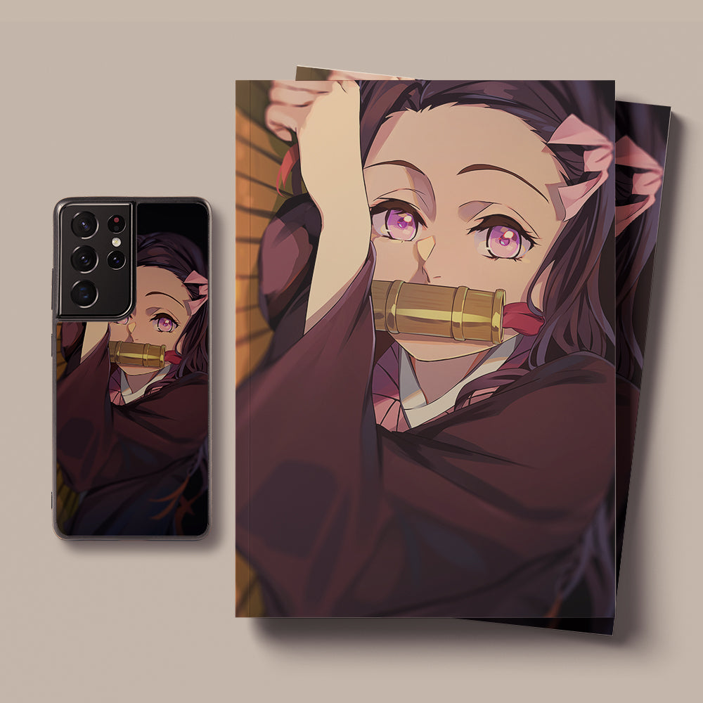 Demon Slayer Kimetsu no Yaiba Protect LED Case for Samsung