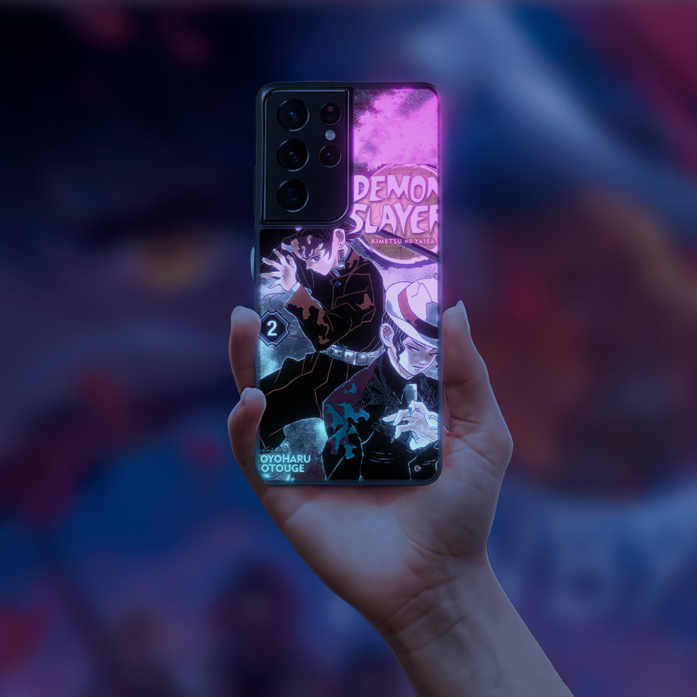 Demon Slayer Kimetsu no Yaiba LED Case for Samsung