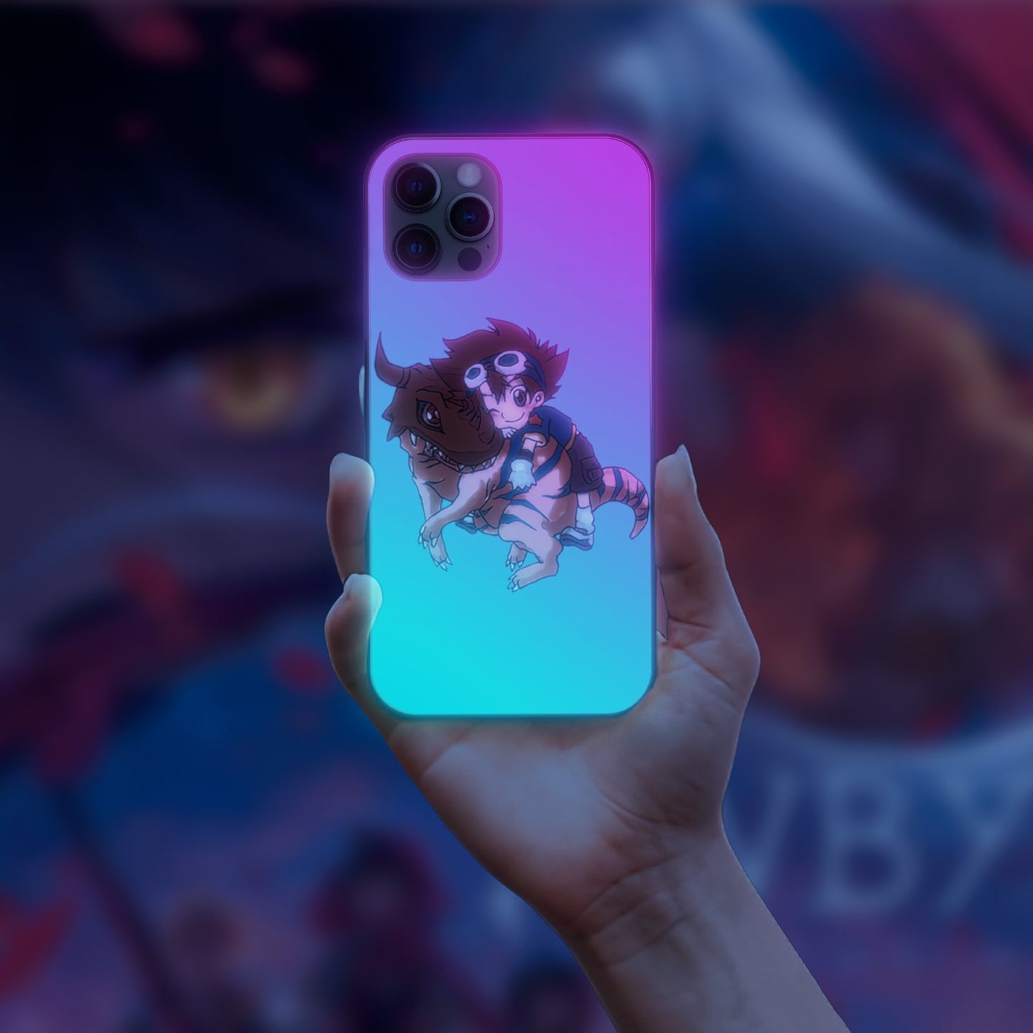 Digimon Unity LED Case for iPhone