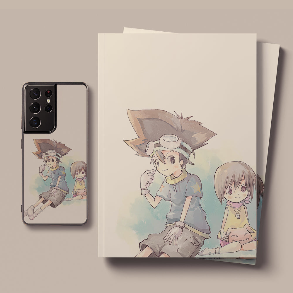 Digimon Happy Time LED Case for Samsung