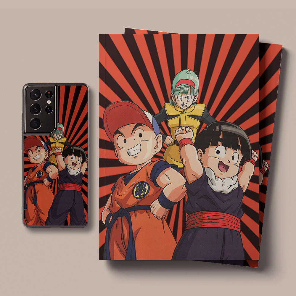 Dragon Ball Sunset LED Case for Samsung