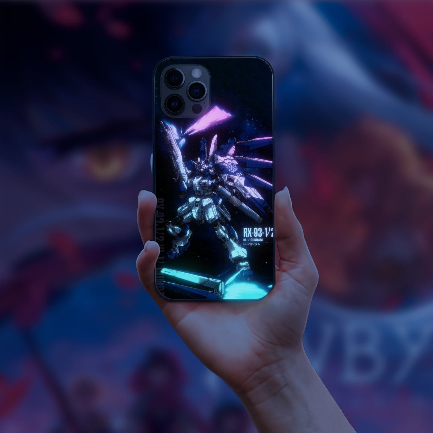 Gundam Wing Zero Prototype LED Case for iPhone