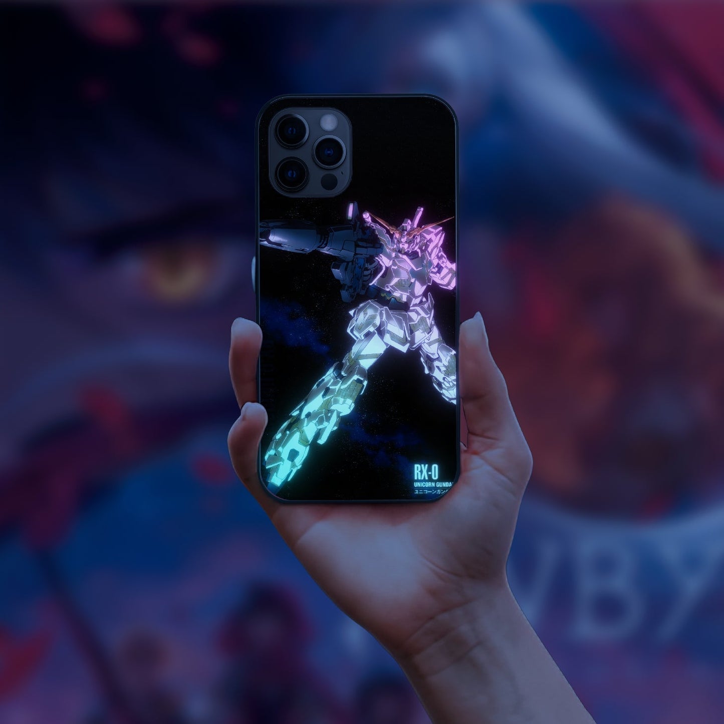 Gundam Khsatriya LED Case for iPhone