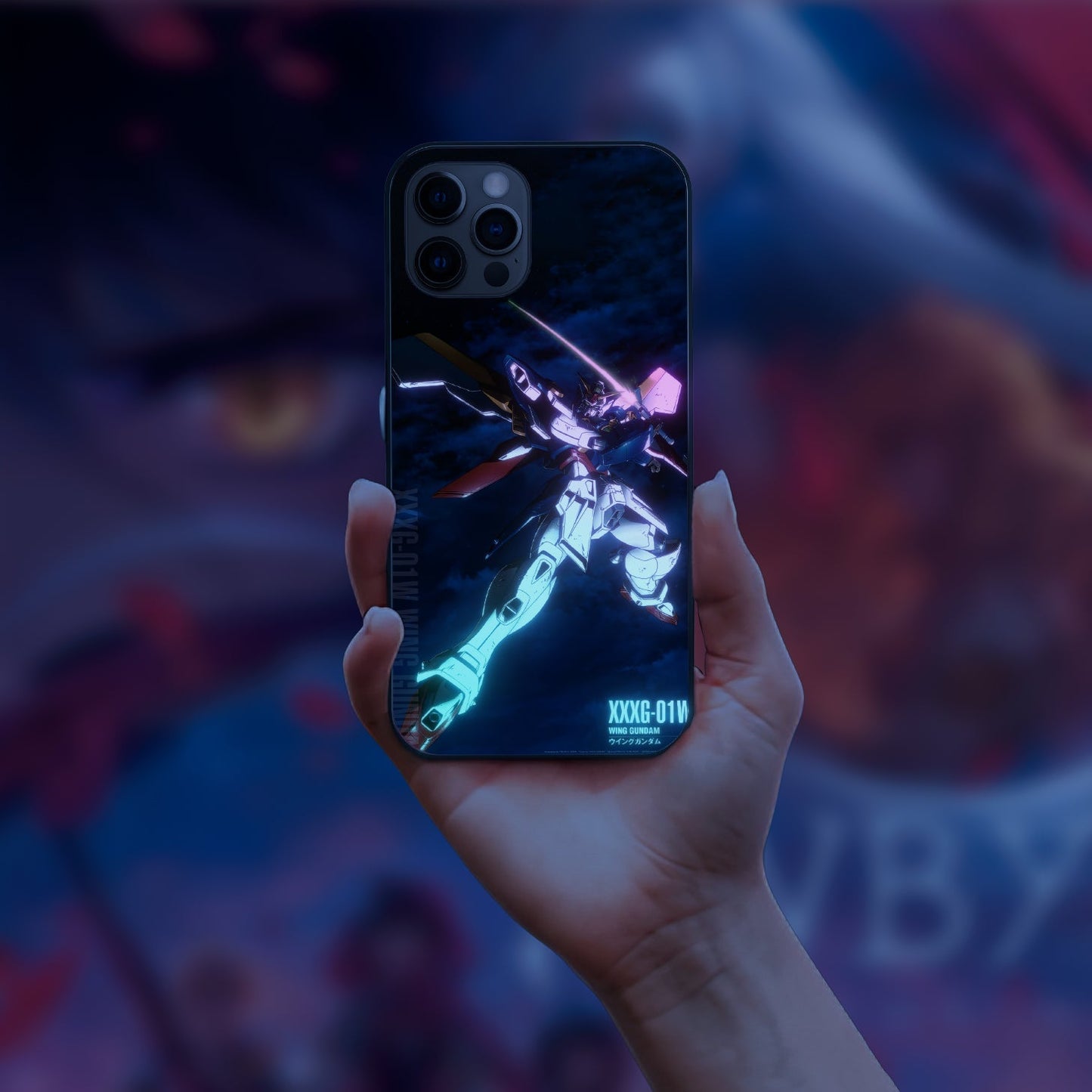 Gundam Battle angel LED Case for iPhone