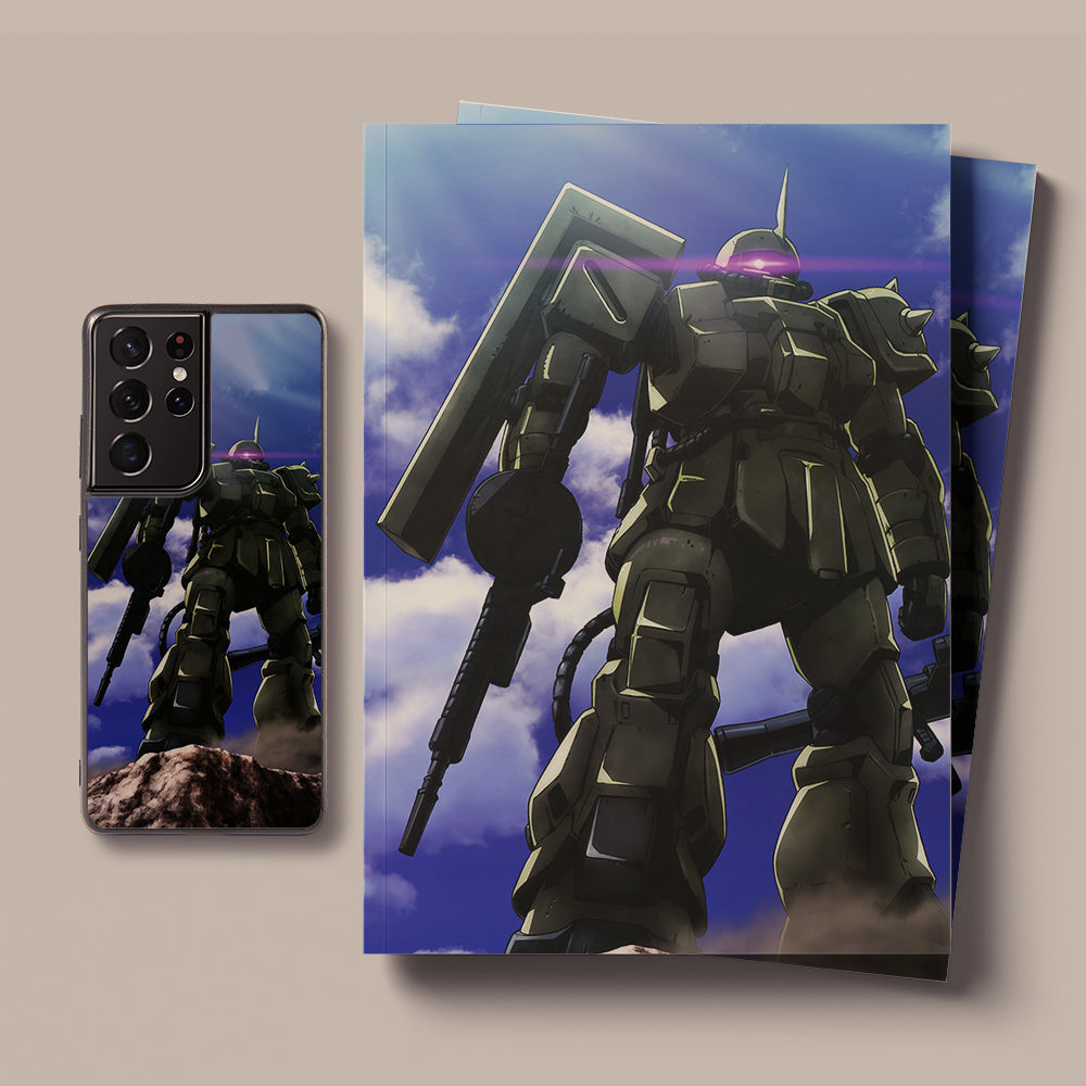 Gundam Barbatos kanagawa LED Case for Samsung