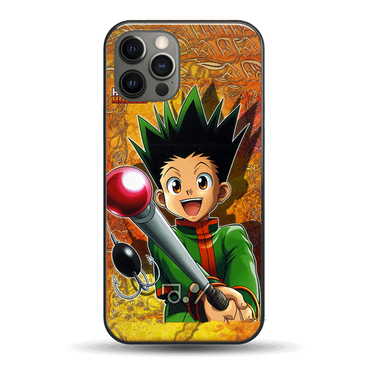 Gon·Frsscss Hunter x Hunter Stickers LED Case for iPhone