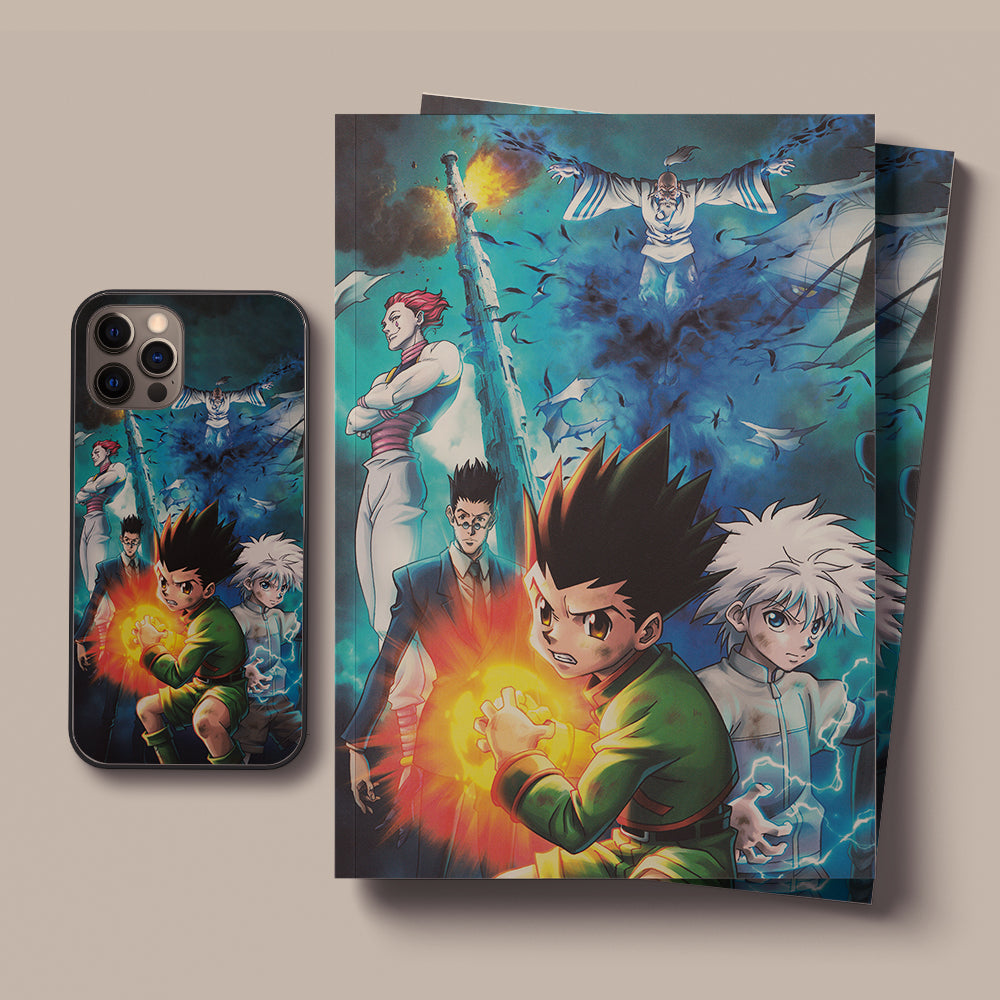 Gon·Frsscss Killua Zoldyck Hunter x Hunter LED Case for iPhone