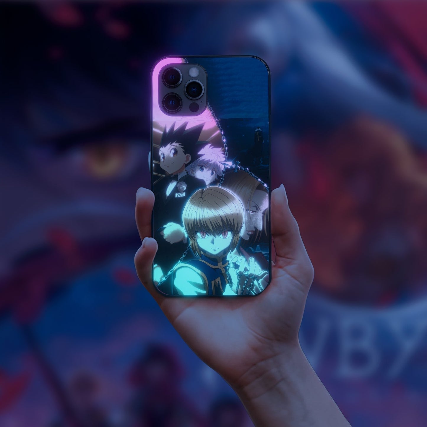 Hunter x Hunter Kurapika LED Case for iPhone