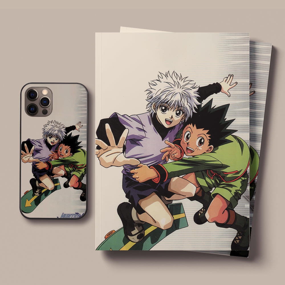 Hunter x Hunter Skateboard LED Case for iPhone