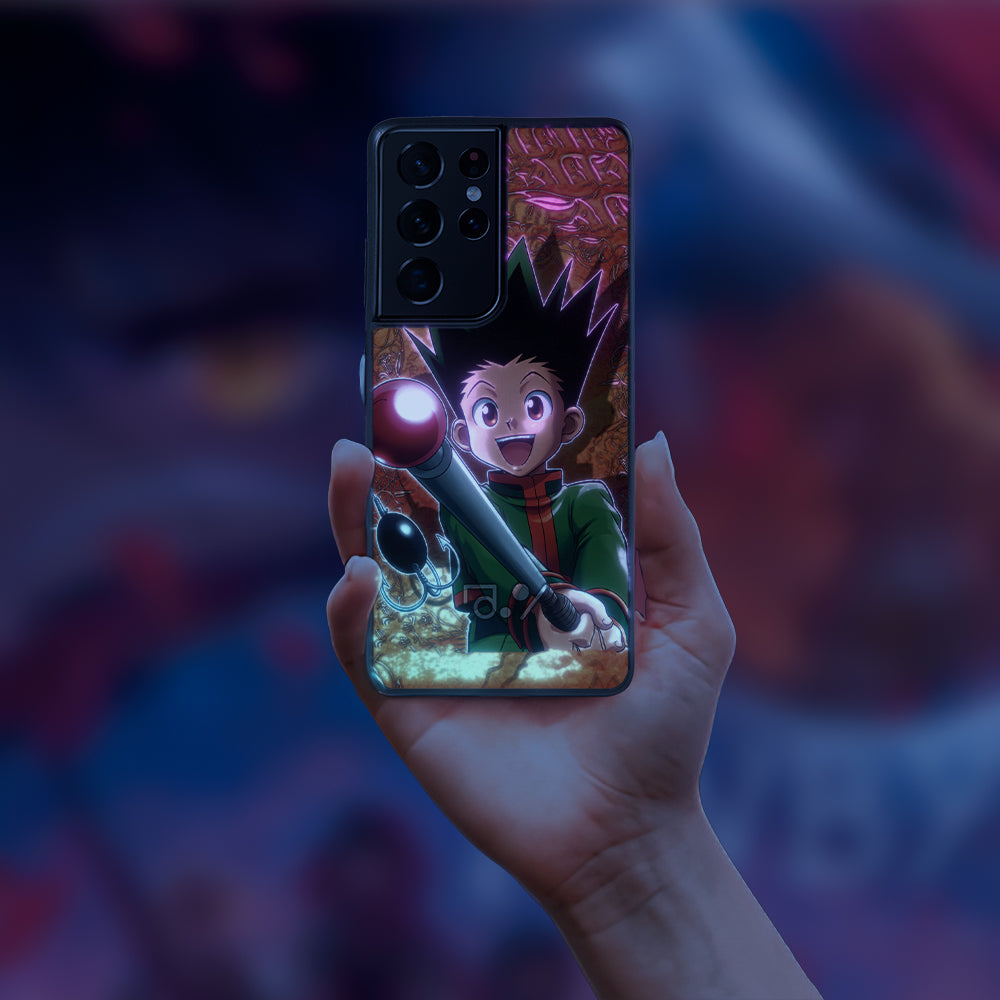 Gon·Frsscss Hunter x Hunter Stickers LED Case for Samsung