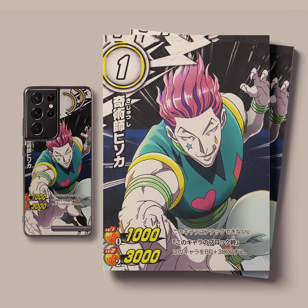 Hisoka Hunter x Hunter Stickers LED Case for Samsung