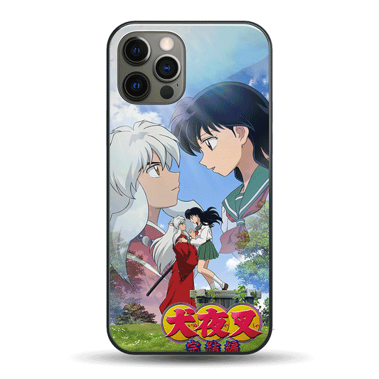 Inuyasha Fall into love LED Case for iPhone