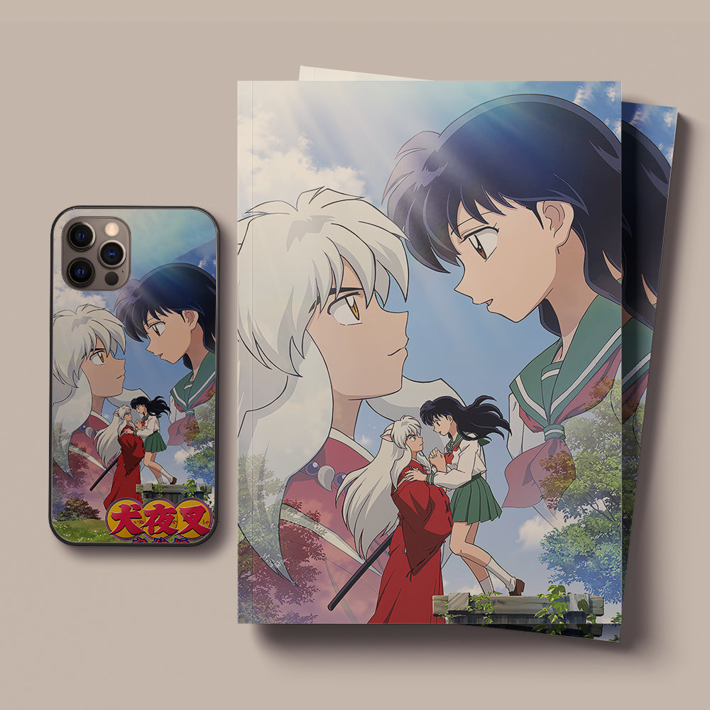 Inuyasha Fall into love LED Case for iPhone