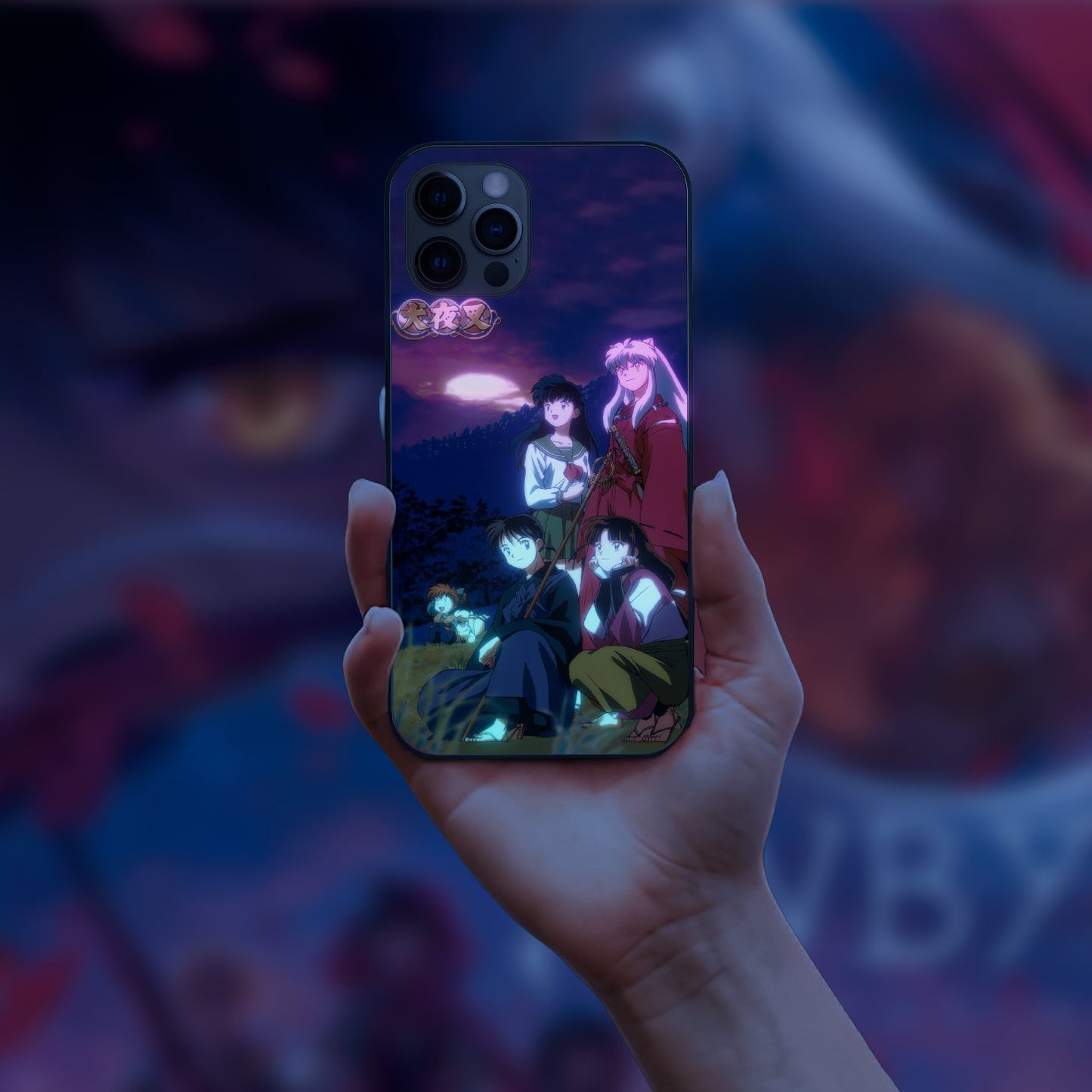 Inuyasha Team Sunset LED Case for iPhone