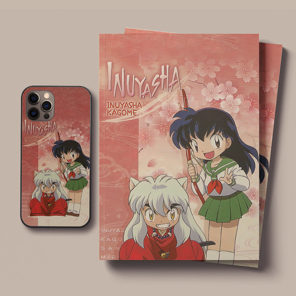 Inuyasha Kagome Love LED Case for iPhone