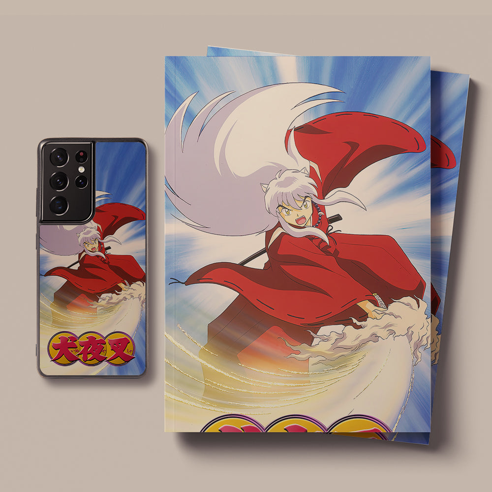 Inuyasha Comic Wolf LED Case for Samsung