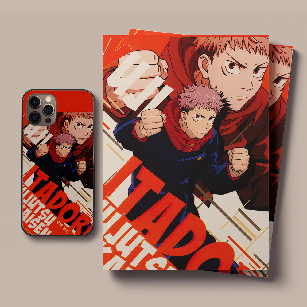 Jujutsu kaisen Poster LED Case for iPhone