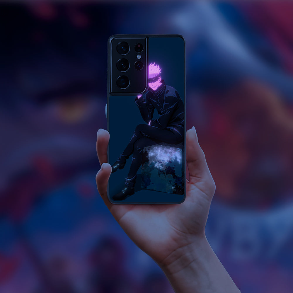 Jujutsu kaisen Gojo Satoru Aesthetic LED Case for Samsung