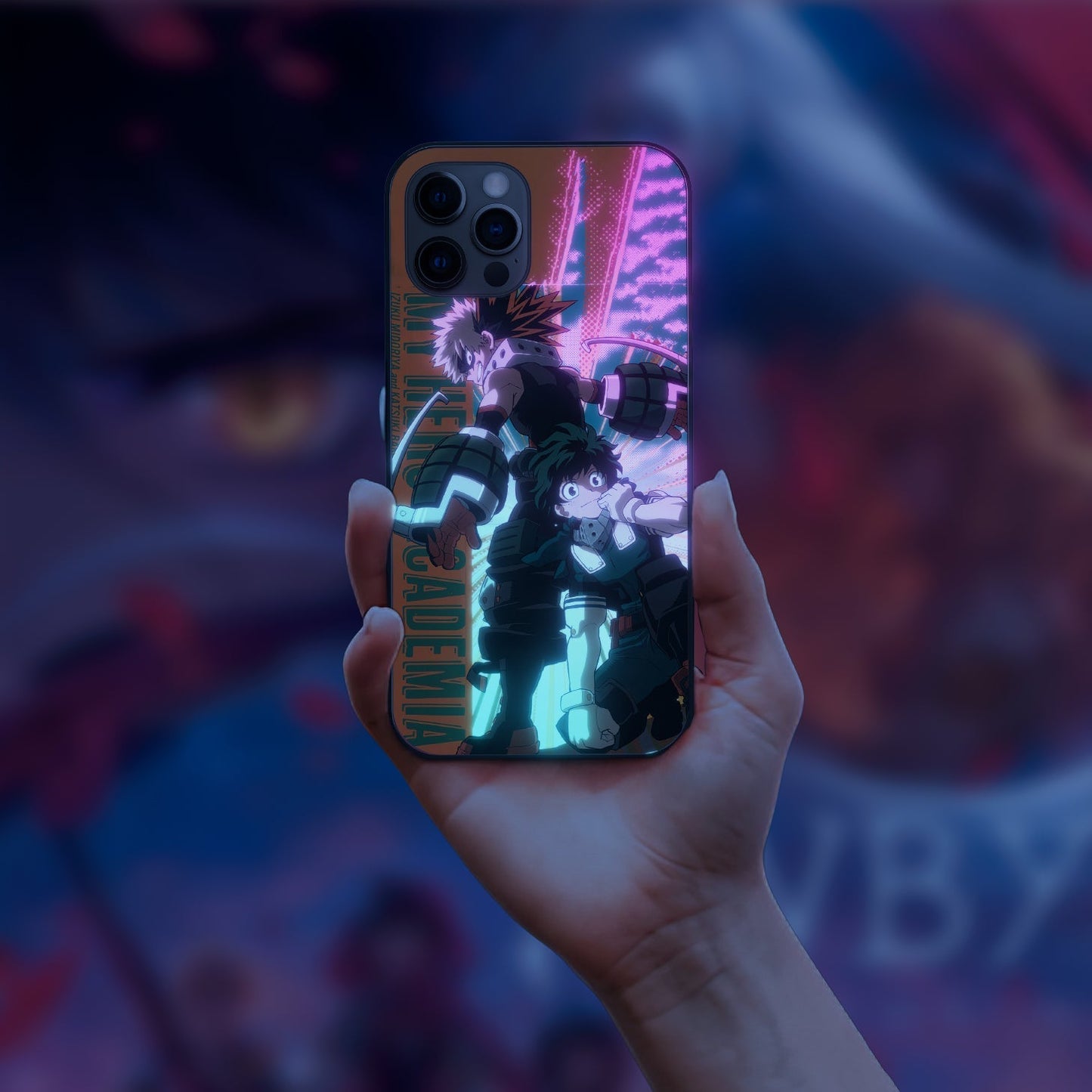 My Hero Academia Izuku Midoriya LED Case for iPhone