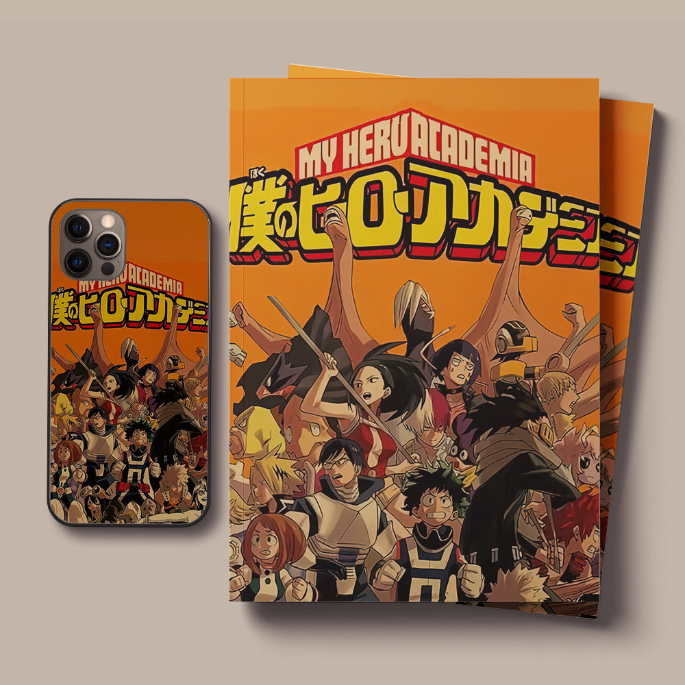 My Hero Academia Izuku Katsuki Shoto LED Case for iPhone