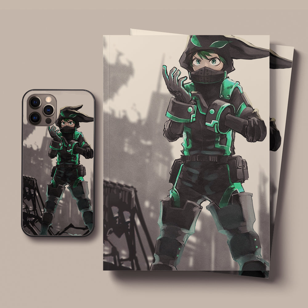 My Hero Academia fully armed LED Case for iPhone