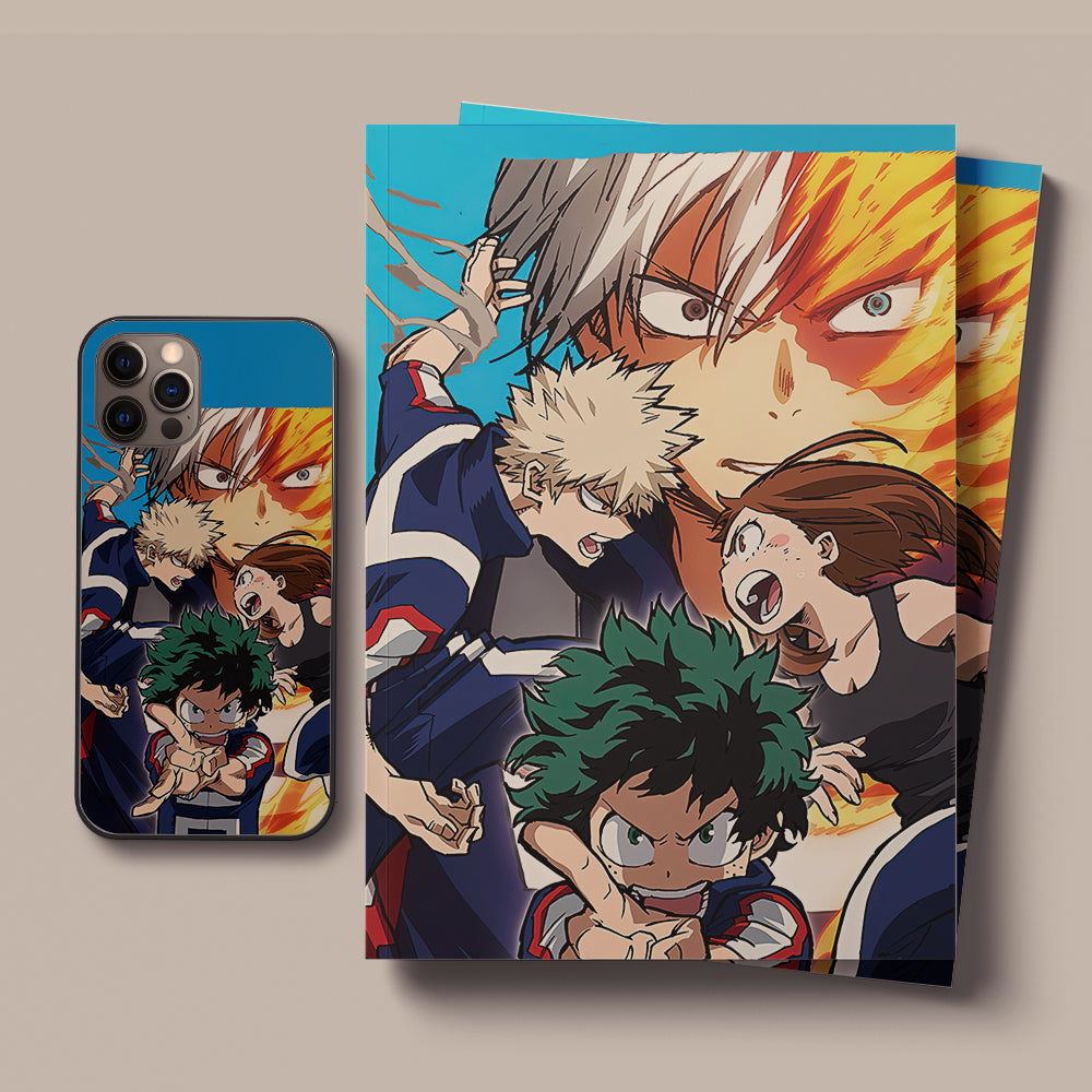 My Hero Academia World Heroes Mission LED Case for iPhone