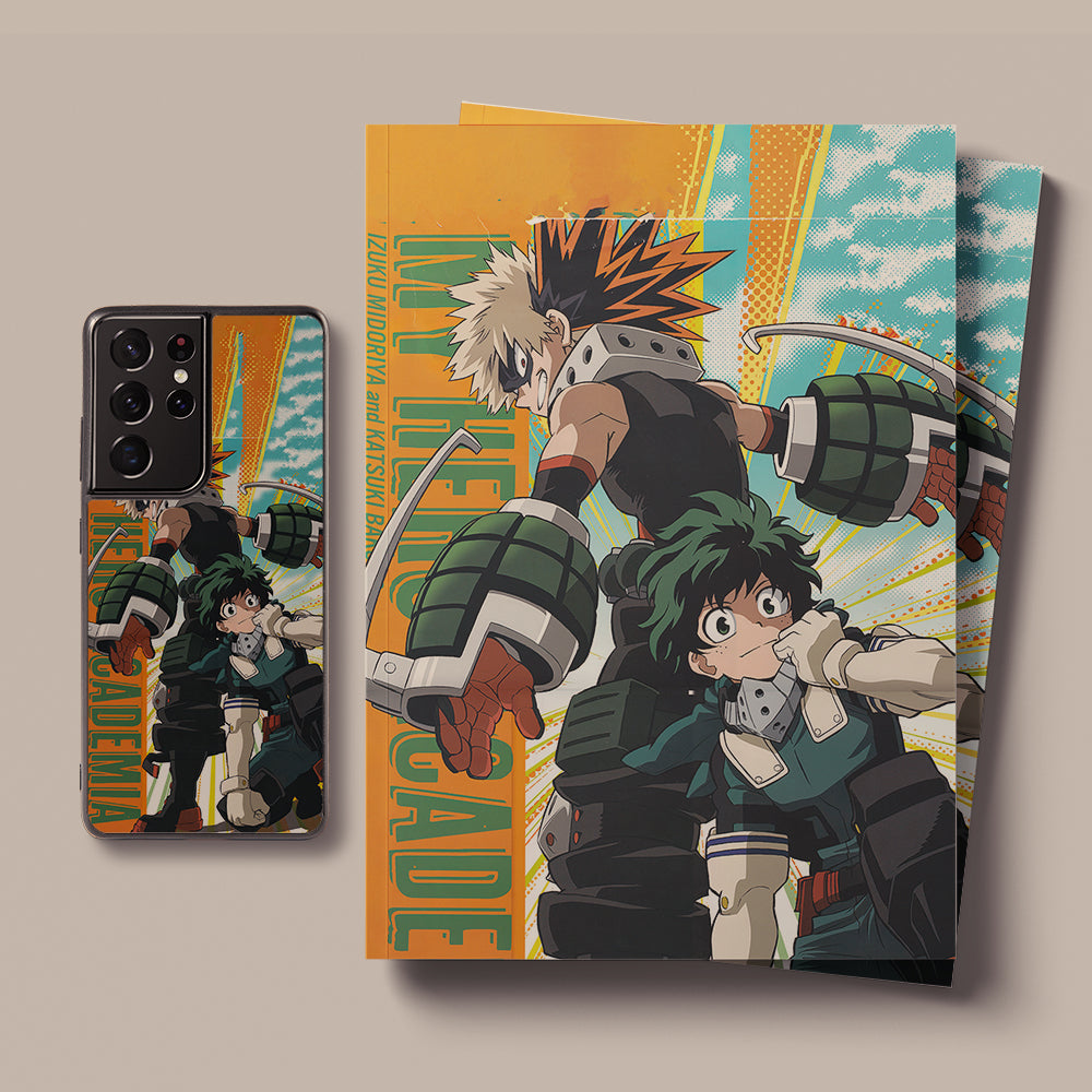 My Hero Academia Izuku Midoriya LED Case for Samsung