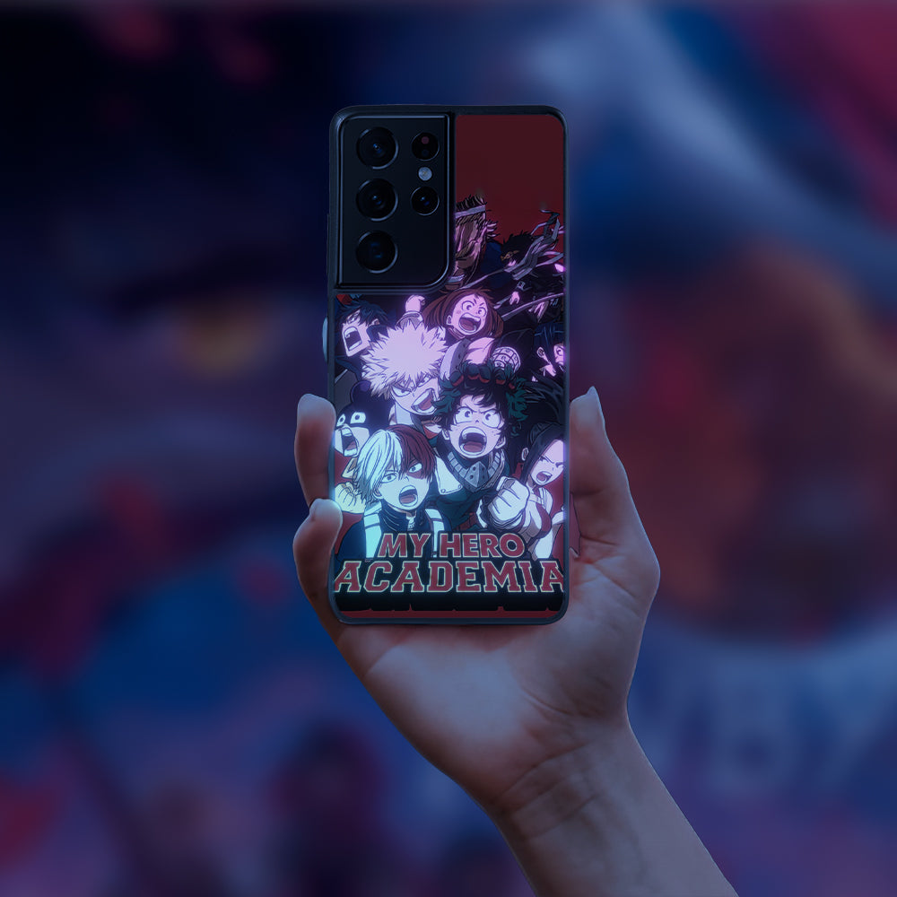 My Hero Academia Poster LED Case for Samsung