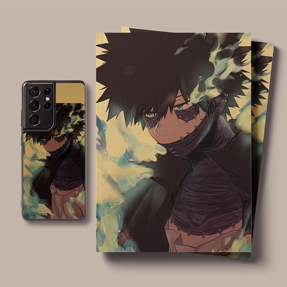 My Hero Academia Deku and Bakugo LED Case for Samsung