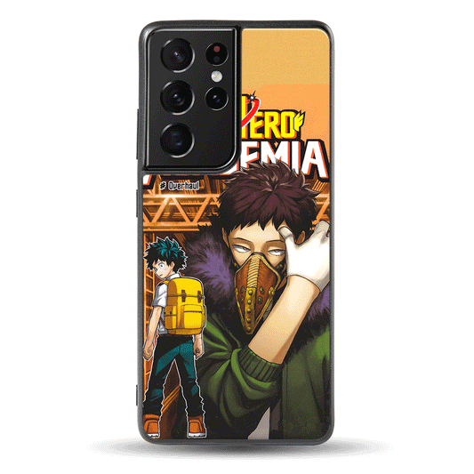 My Hero Academia Plus Ultra Pattern LED Case for Samsung