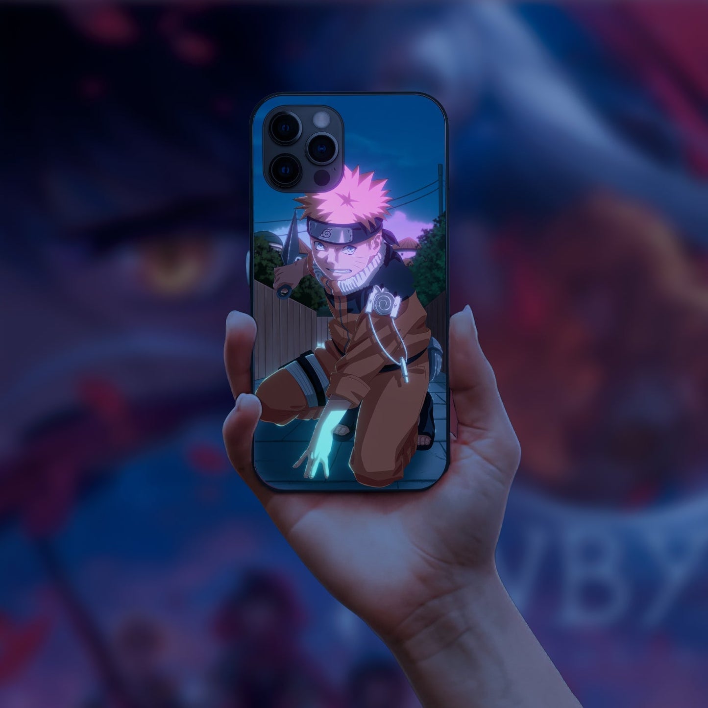 Naruto Ichiraku Ramen LED Case for iPhone